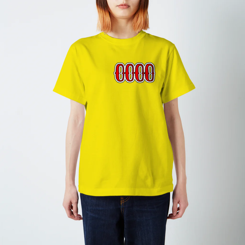 ★･  Number Tee Shop ≪Burngo≫･★ の【００００】 全23色 スタンダードTシャツ