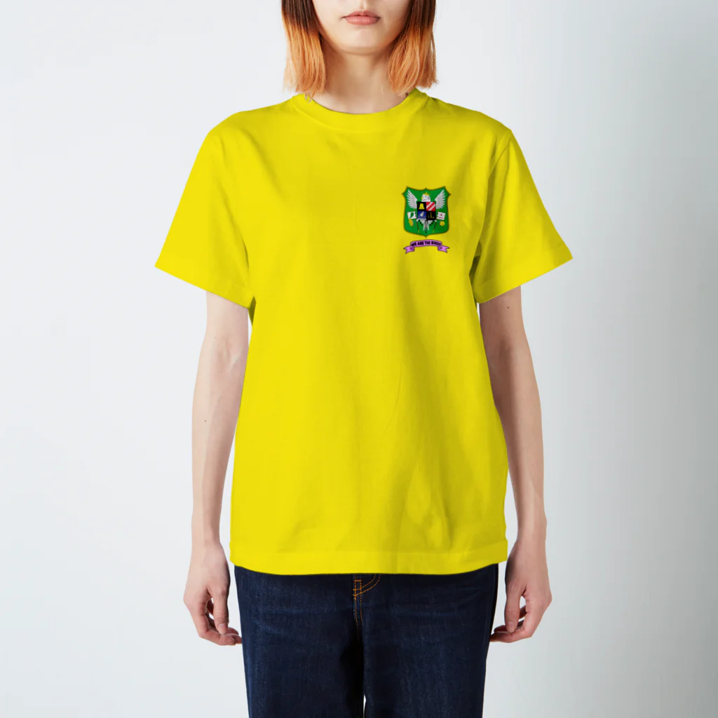 Bizとりのエンブレム　WE ARE THE BIRDS スタンダードTシャツ