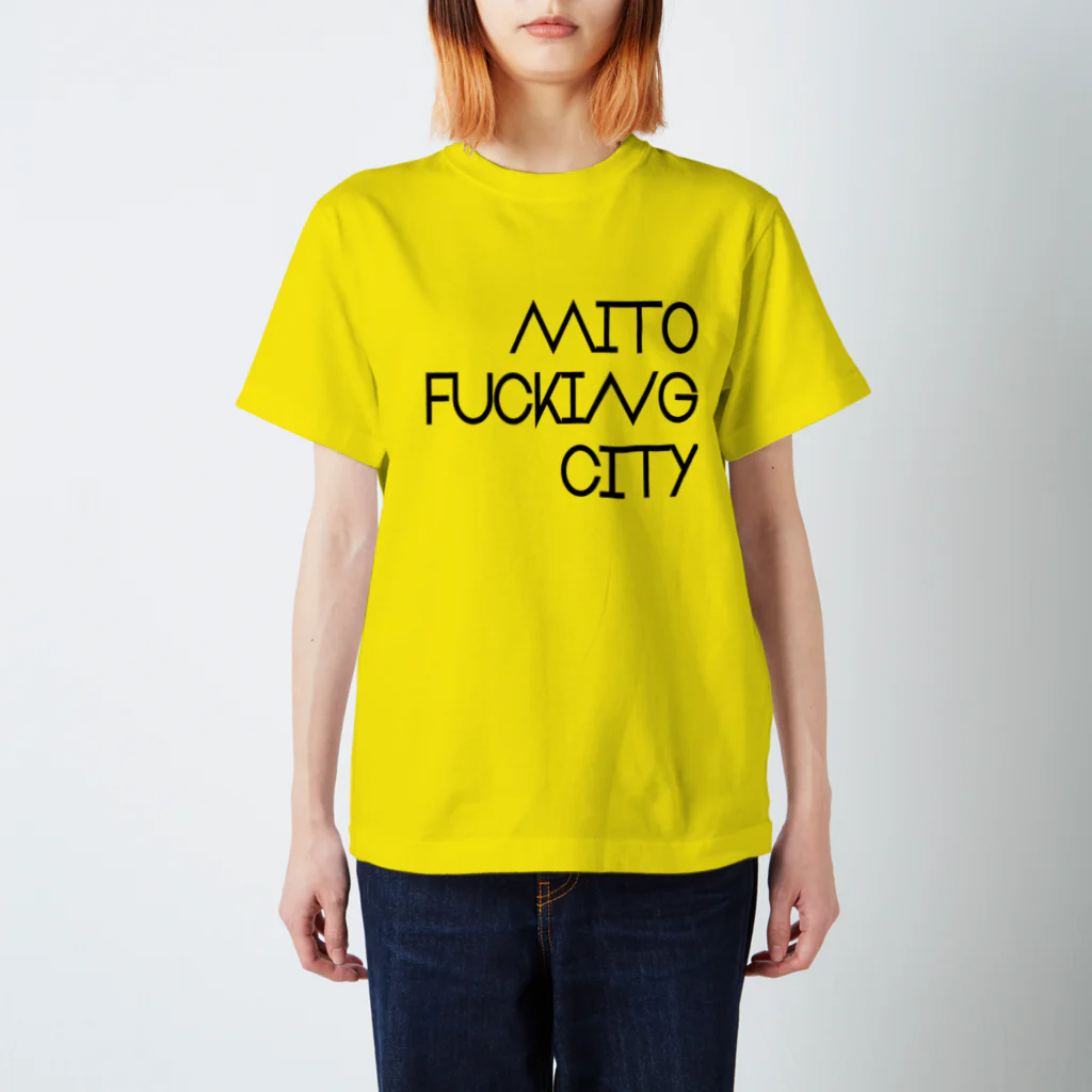 piaopiaoの#8 MITO FU*KING CITY スタンダードTシャツ