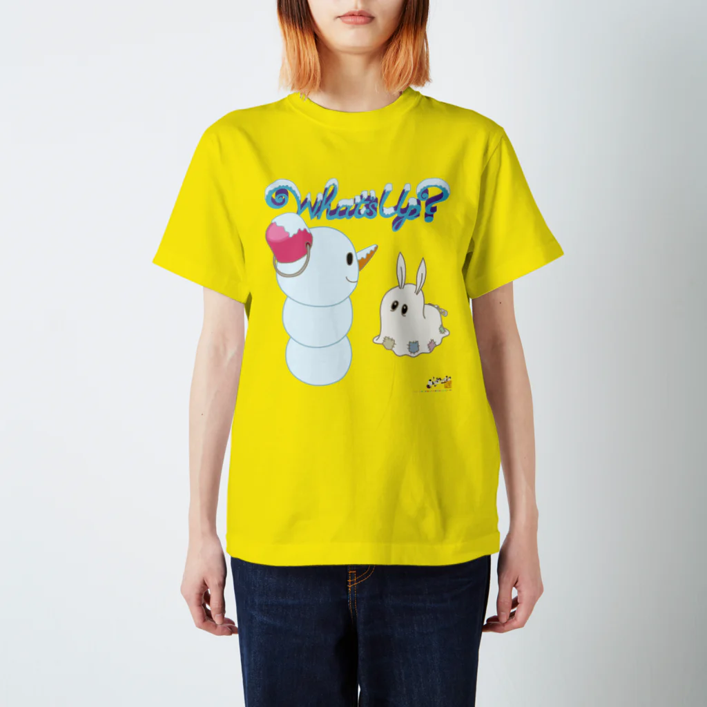 新米プロダクションの冥土の兎 What'sUp?編 スタンダードTシャツ