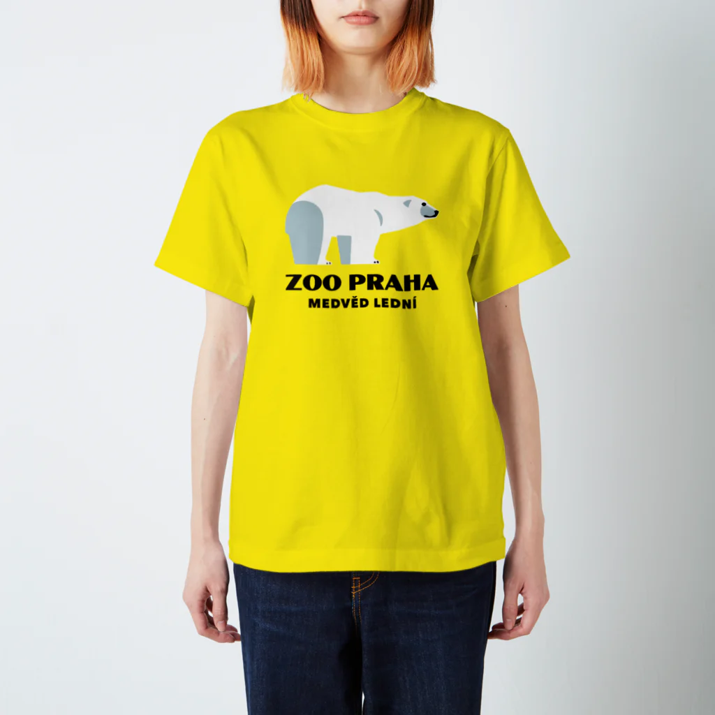 Bunny Robber GRPCのWHITE BEAR_ZOO PRAHA Regular Fit T-Shirt