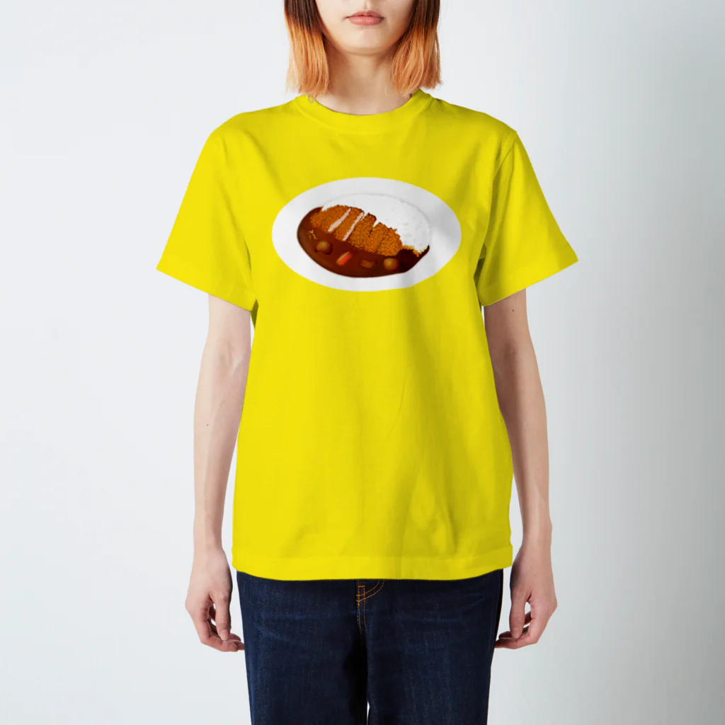 そらまめのカツカレー Regular Fit T-Shirt