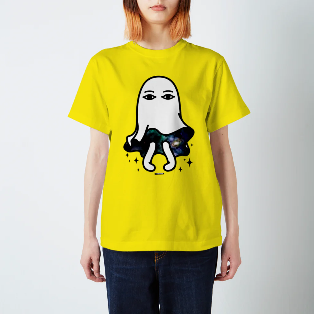 Cɐkeccooのメジェドさん宇宙的サービスｖ スタンダードTシャツ