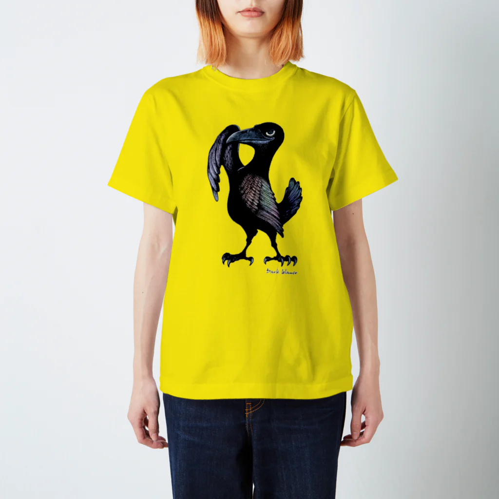  Dark blancoのDark blanco "Crow" スタンダードTシャツ