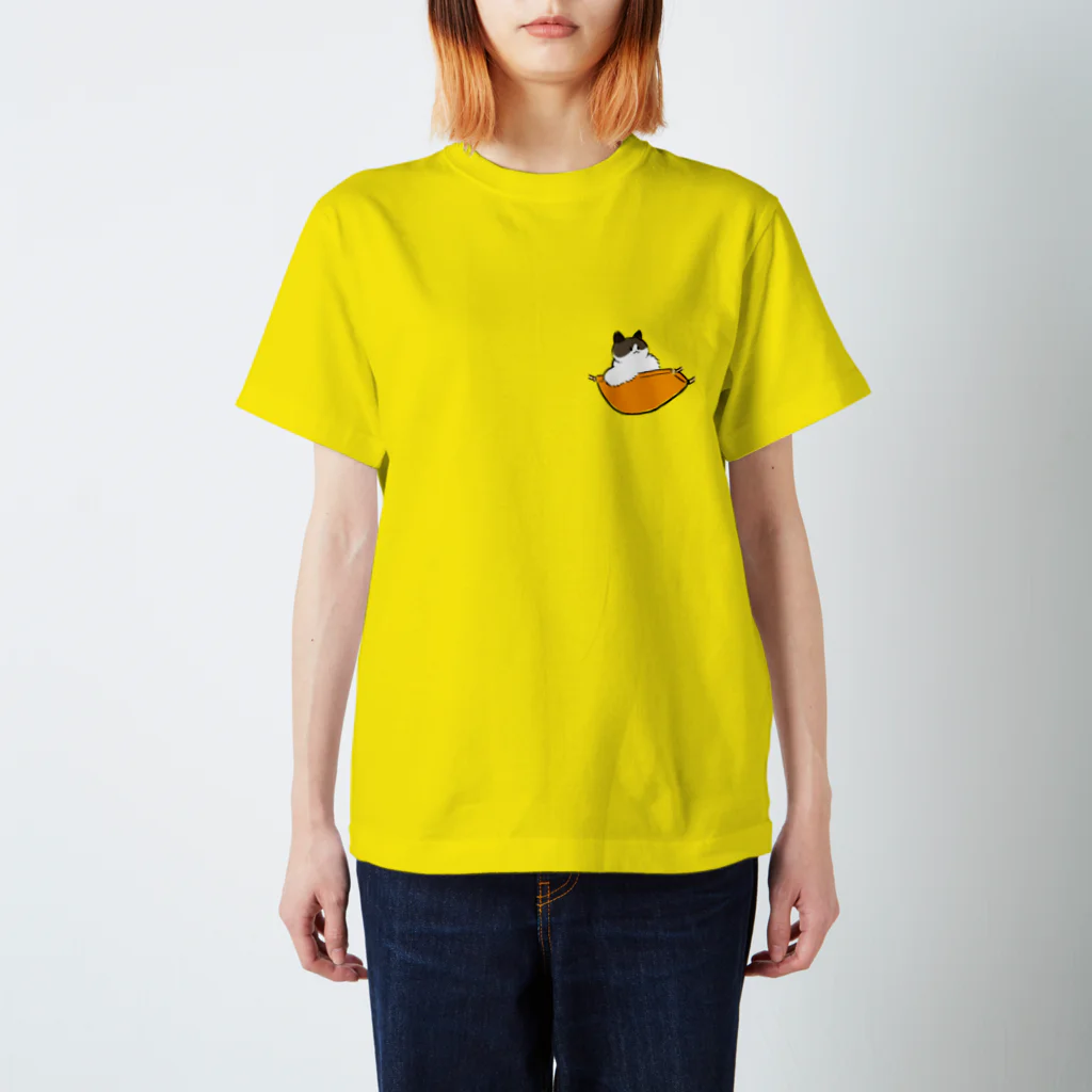 ちゃ屋のはみでる　ちゃむくん スタンダードTシャツ