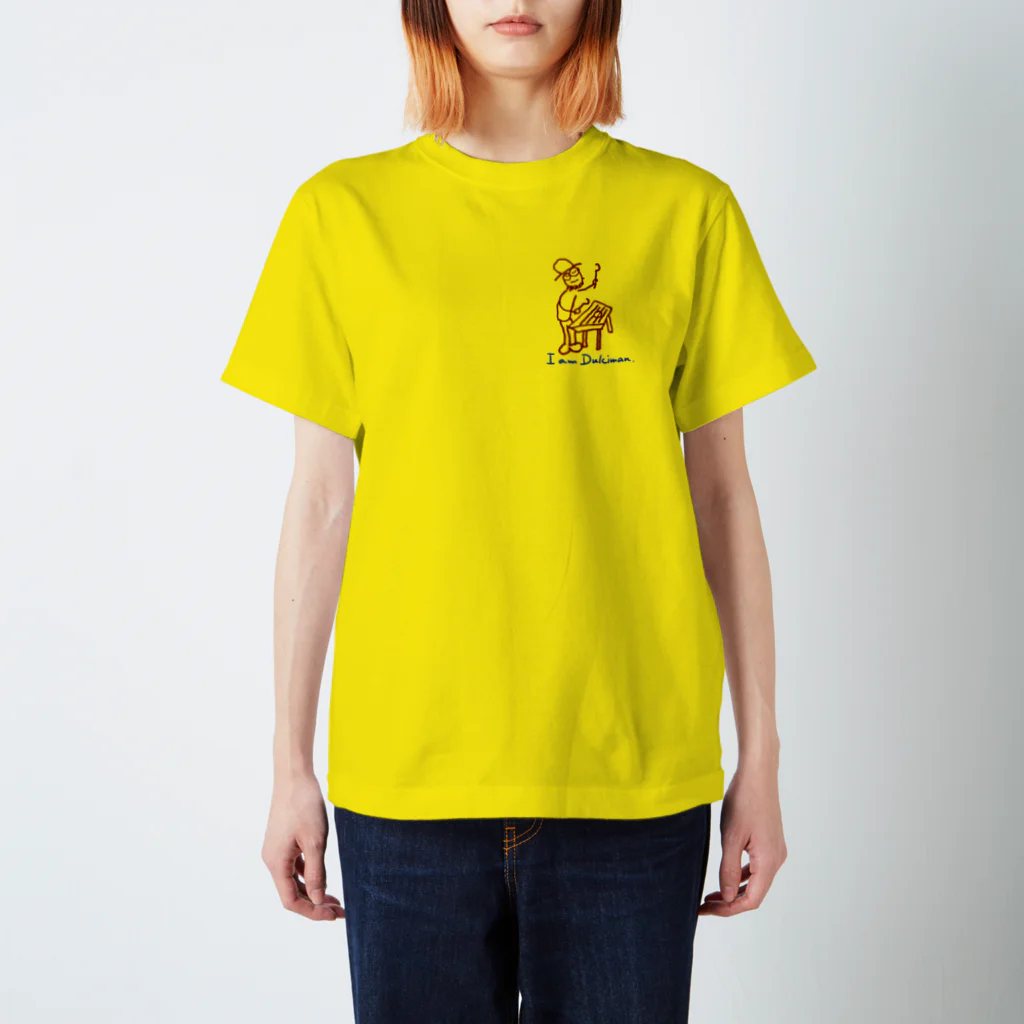 打弦商店のダルシマン-logo スタンダードTシャツ