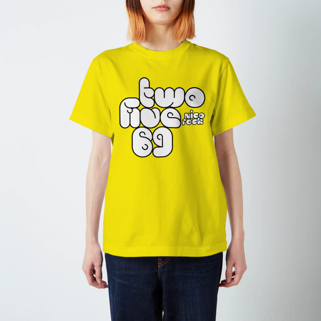 NicoRock 2569のtwofive69nicorock スタンダードTシャツ