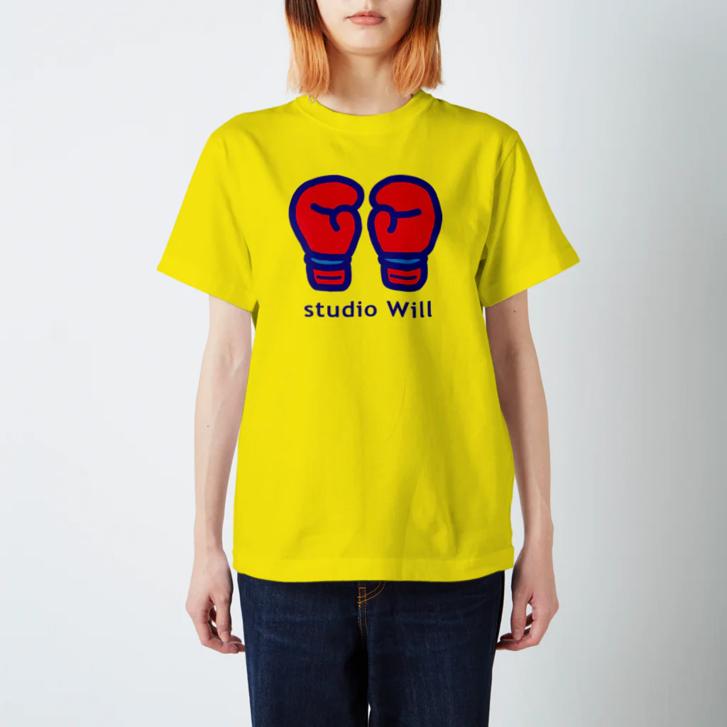 総合格闘技・フィットネス studio Willのstudio Will×INGRID オリジナルTシャツ_A1 スタンダードTシャツ