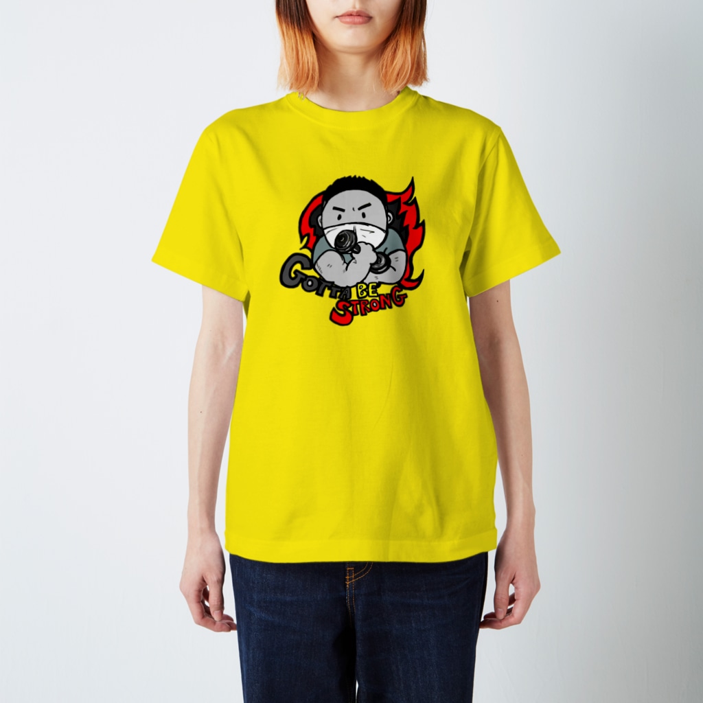 TOMMY★☆ZAWA　ILLUSTRATIONのGotta be strong Regular Fit T-Shirt