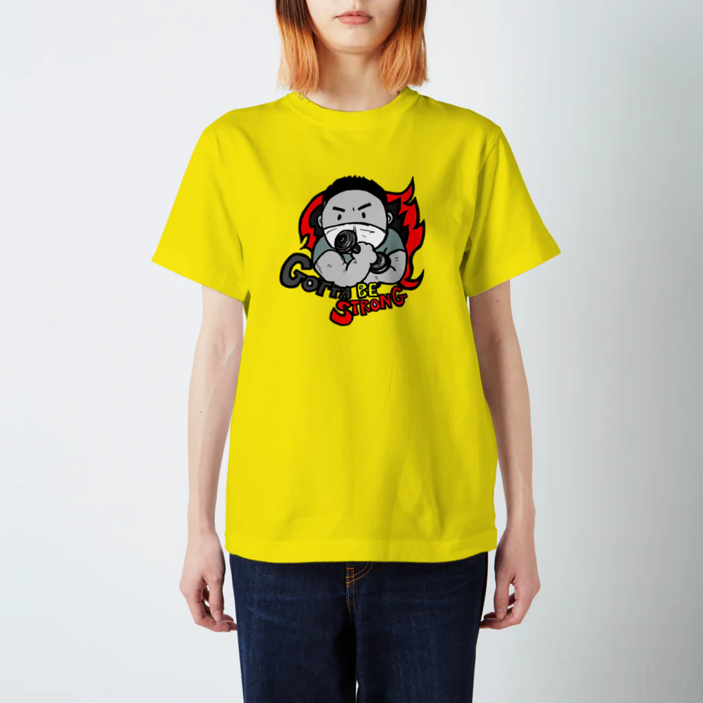 TOMMY★☆ZAWA　ILLUSTRATIONのGotta be strong 티셔츠