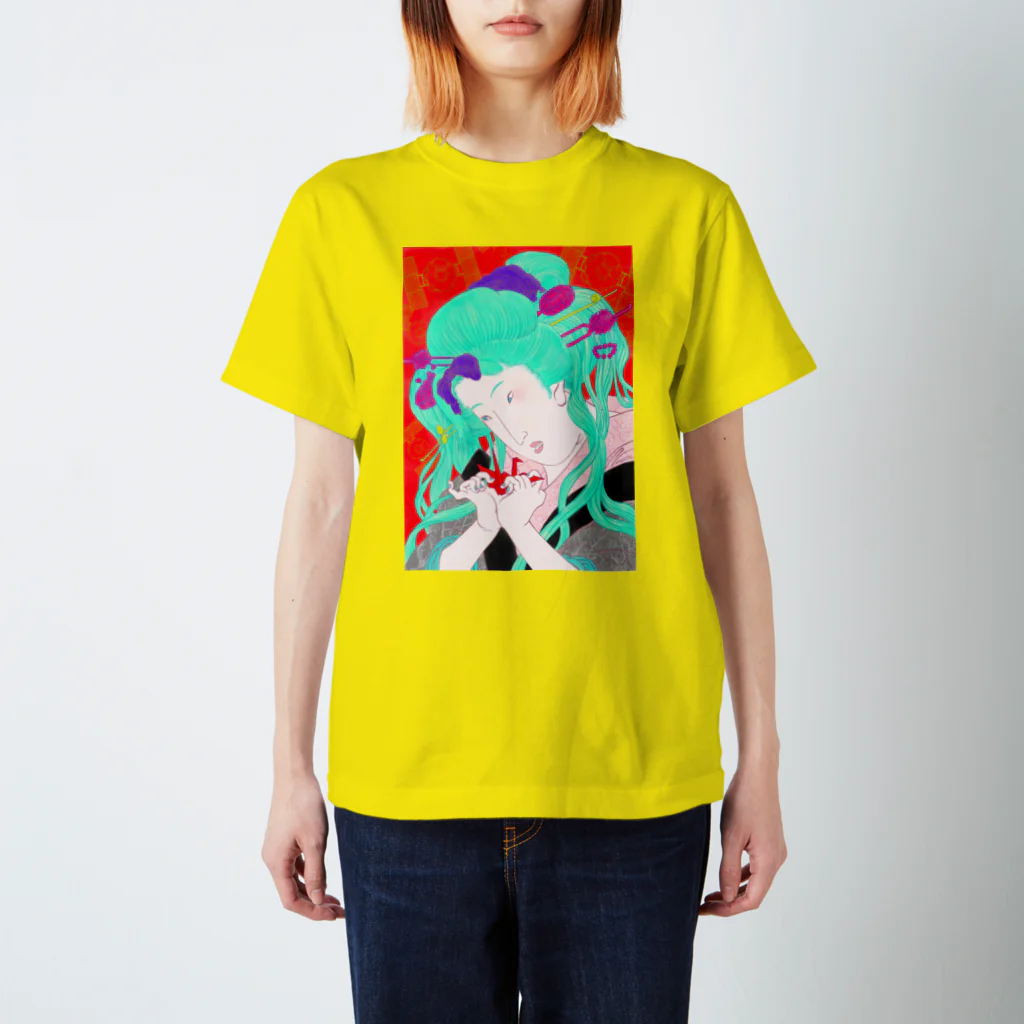 チョモランマリのUKIYOE☆ Regular Fit T-Shirt