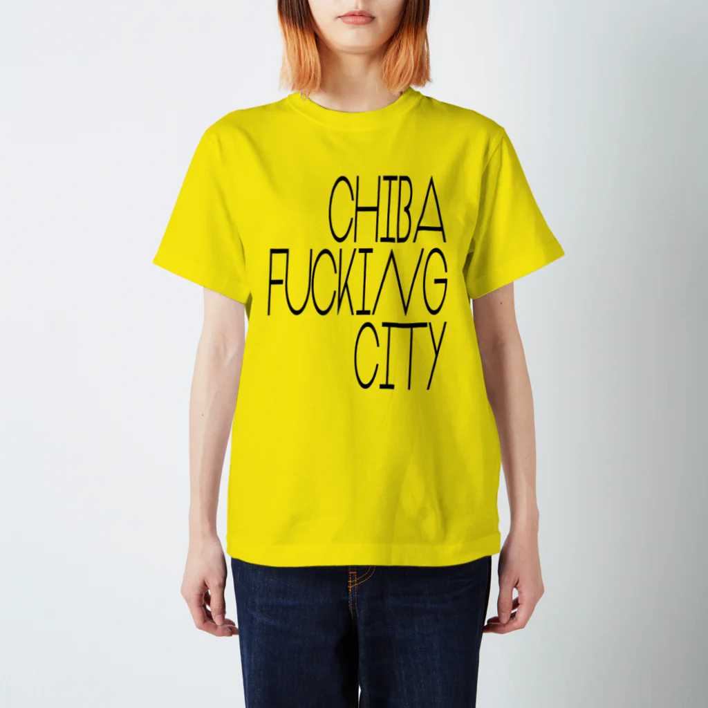 piaopiaoの#0 CHIBA FU*KING CITY スタンダードTシャツ