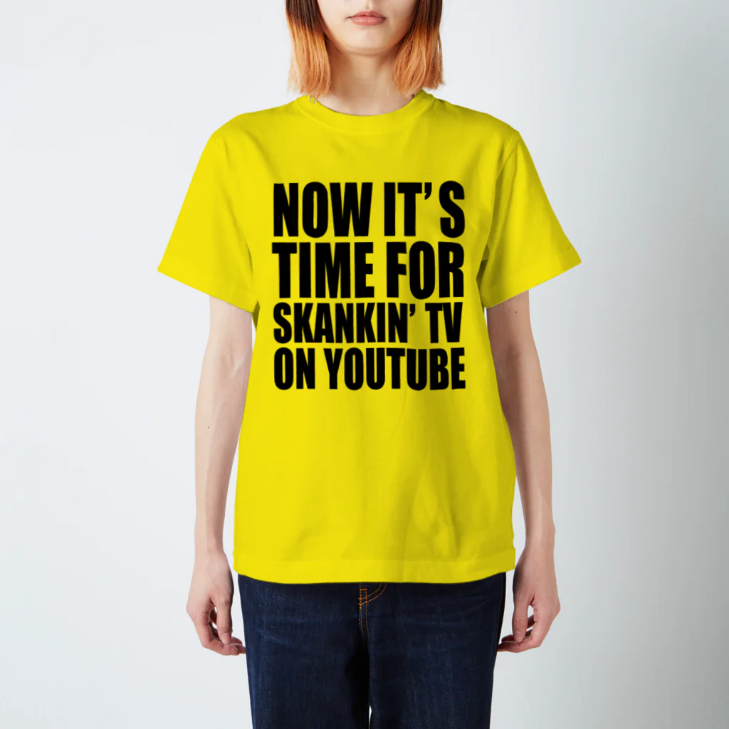 スカンキンTV WebuppanのNOW IT'S TIME FOR スタンダードTシャツ