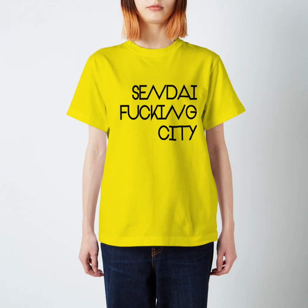 piaopiaoの#4 SENDAI FU*KING CITY Regular Fit T-Shirt