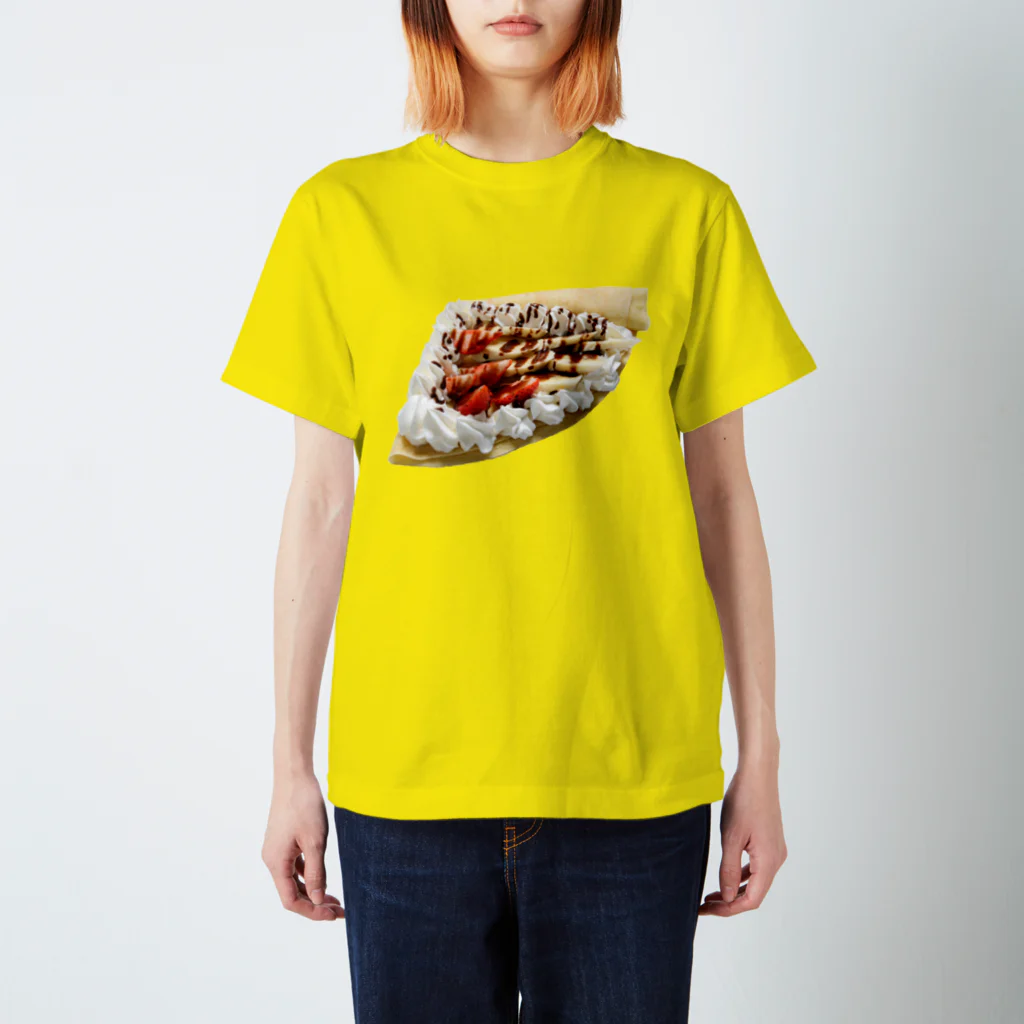 naco_0u0のストロベリーバナナクレープ Regular Fit T-Shirt