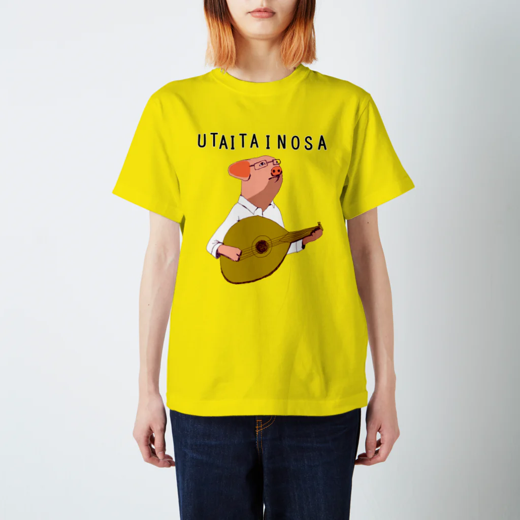 NIKORASU GOのライブデザイン「うたいたいのさ」 Regular Fit T-Shirt