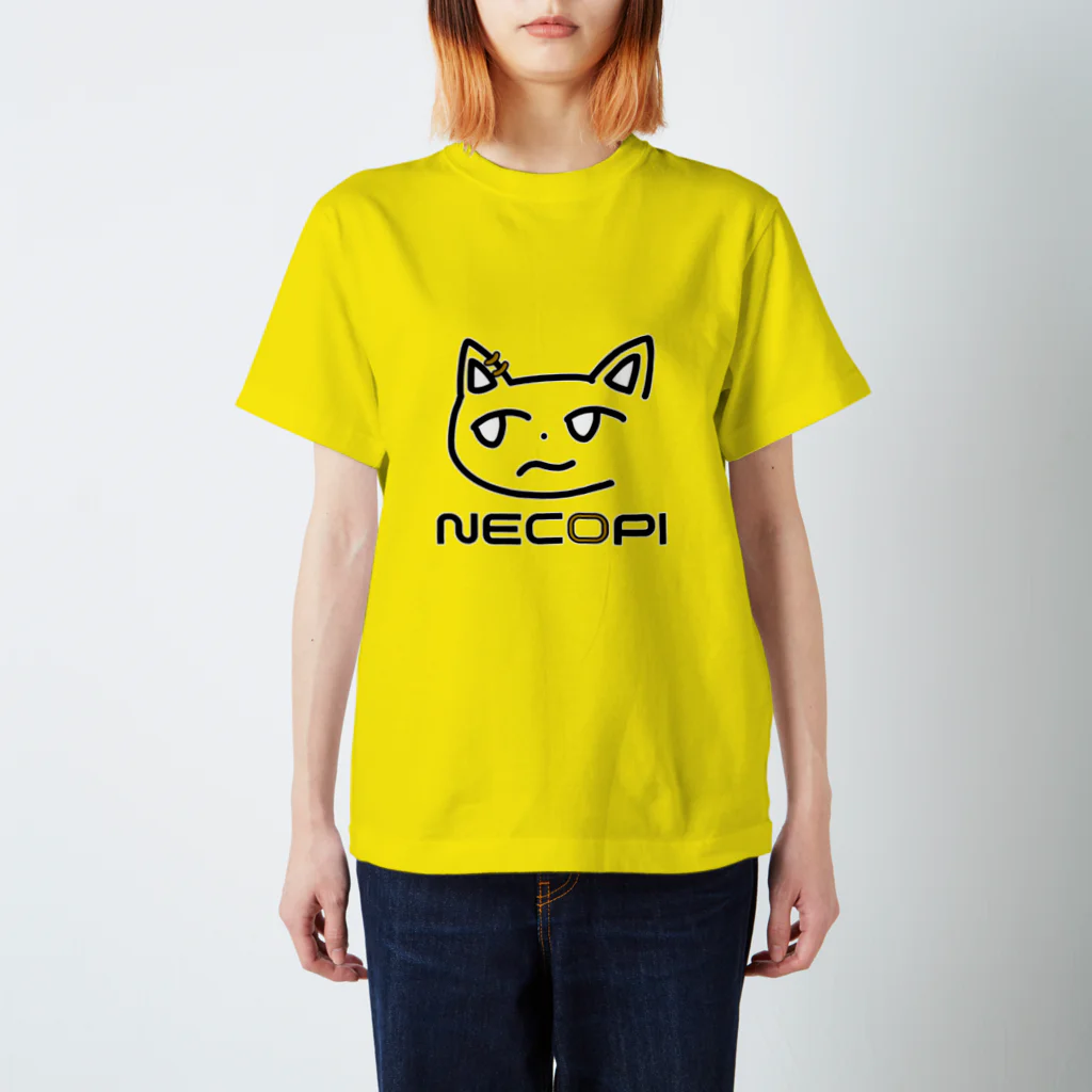 コアクサの猫ピ スタンダードTシャツ