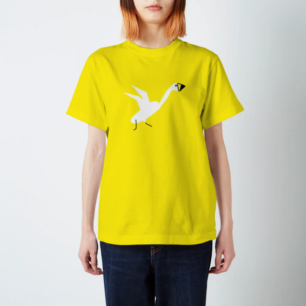 MIYUFIの白鳥　Swan スタンダードTシャツ