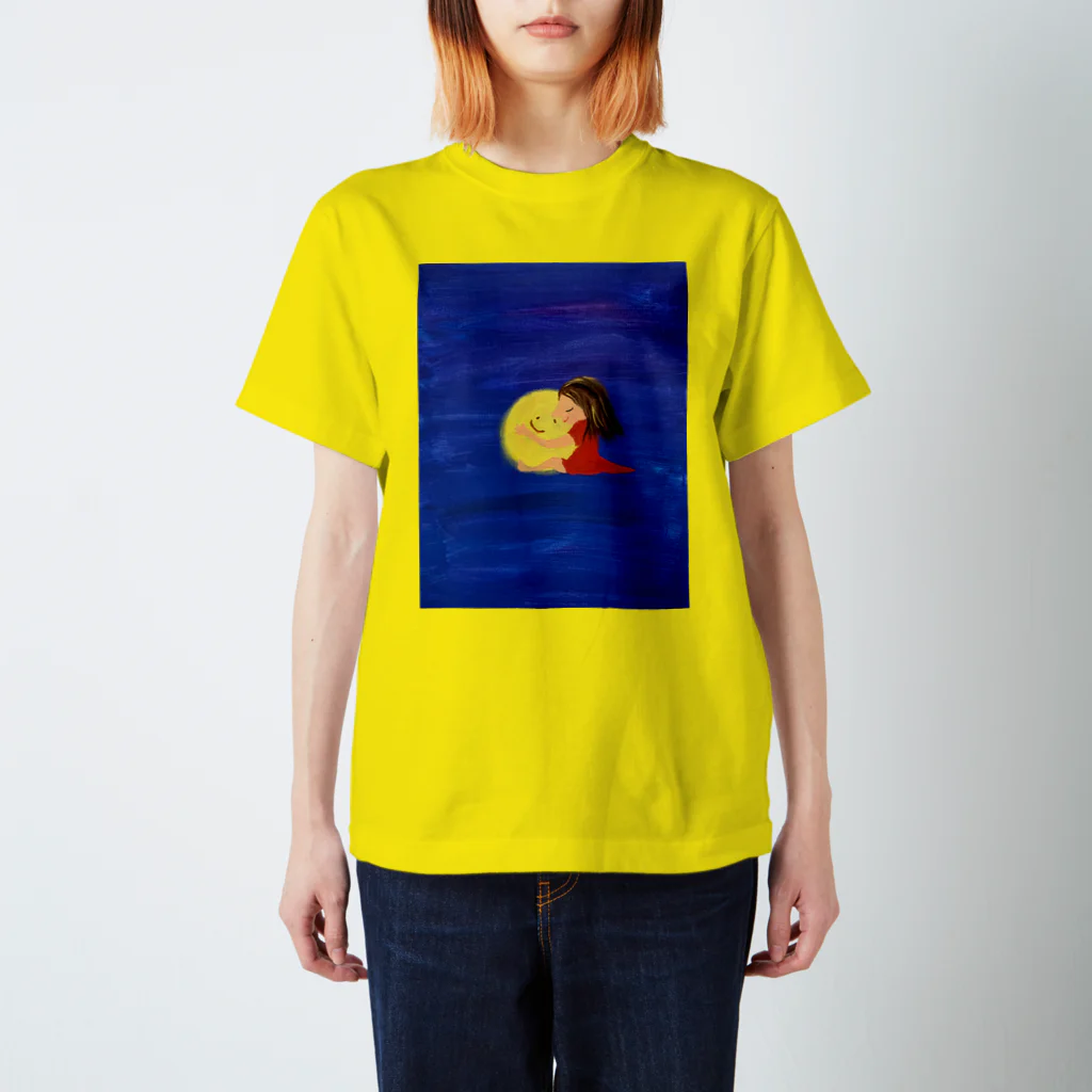 Leola_manamaiの大好きMoon スタンダードTシャツ