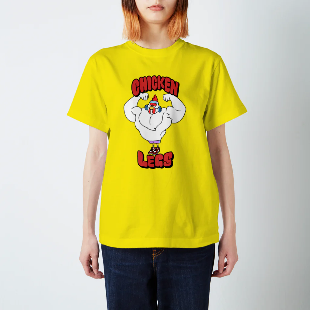 SWEETS JUNKIEのチキンレッグ上等 Regular Fit T-Shirt