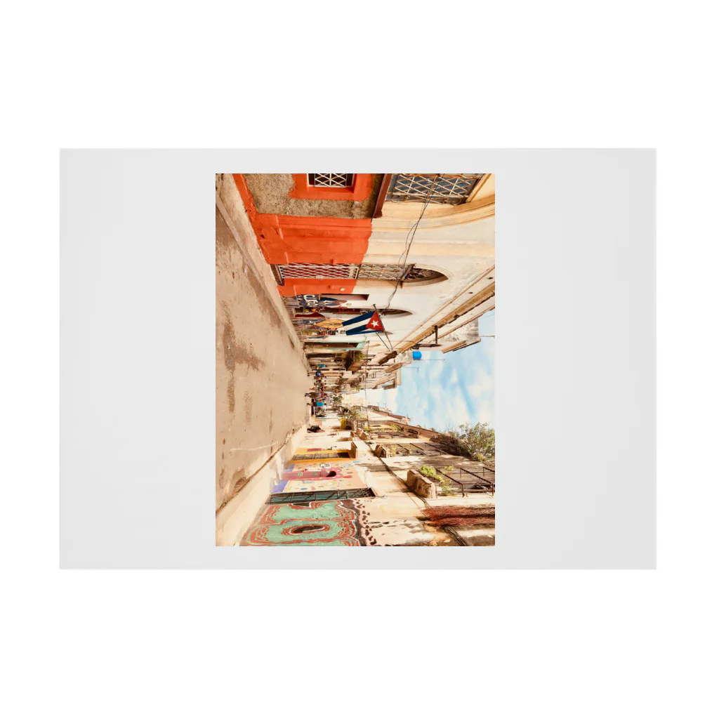 カフェもぐらの家　（リョウ）のMEMORIES of CUBA Stickable Poster :horizontal position
