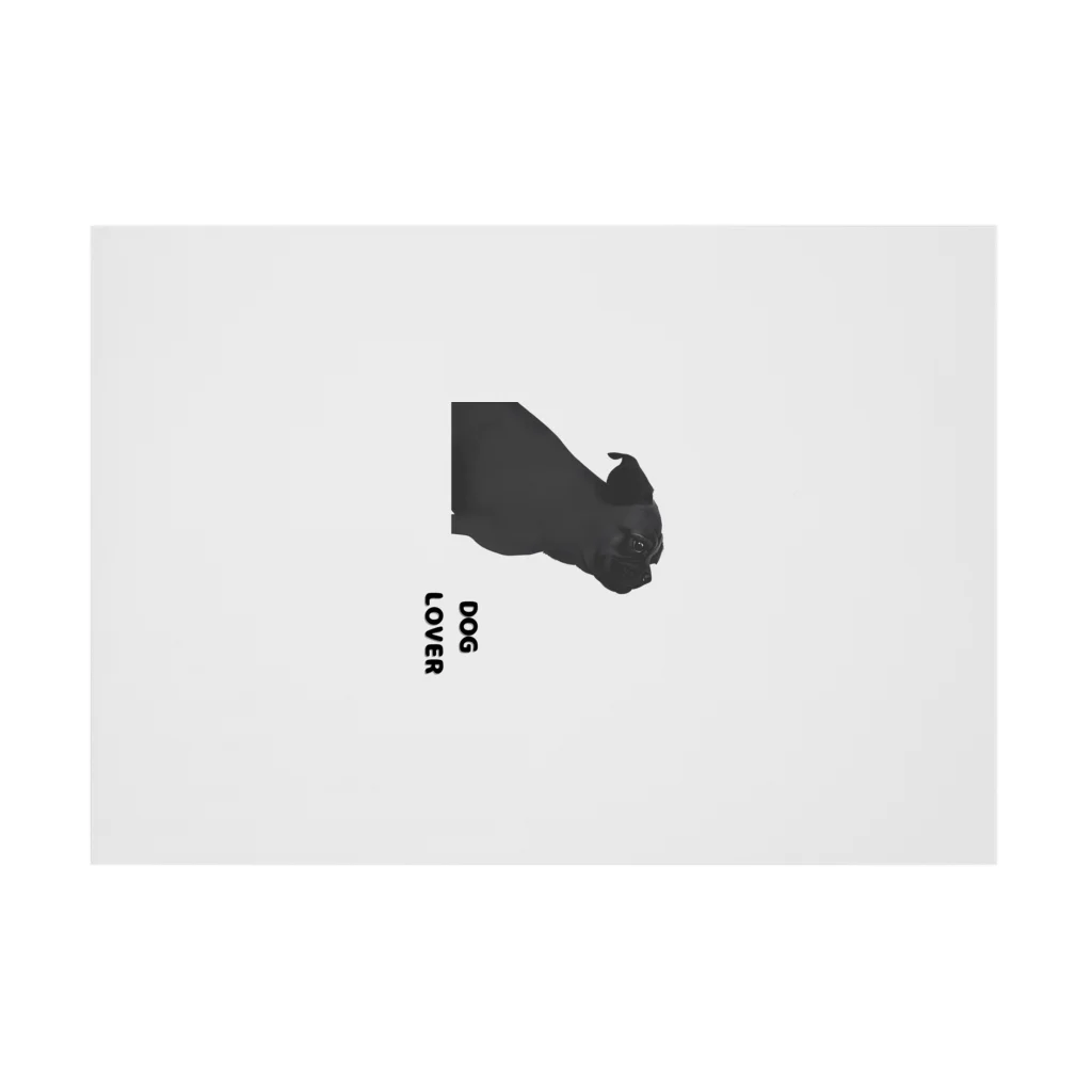 DOG LOVERのDOG LOVER（パグ） Stickable Poster :horizontal position
