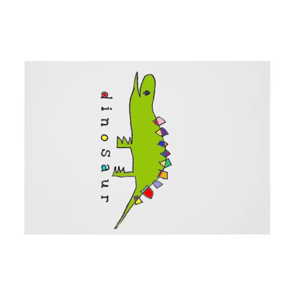 hana-hanaのdinosaur Stickable Poster :horizontal position