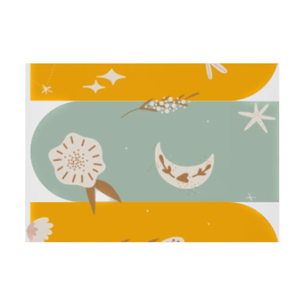  MIRACLE MOONのBOHO MOON Stickable Poster :horizontal position