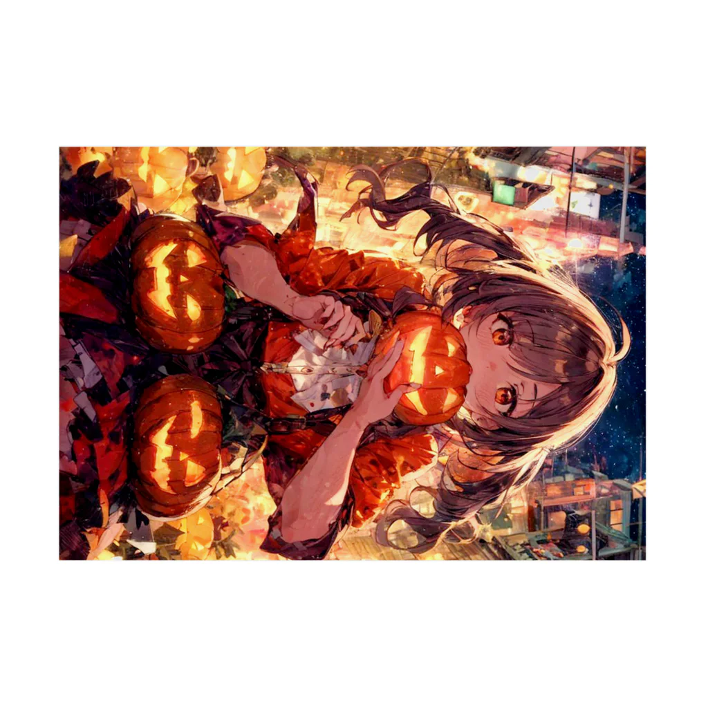 uinoe（ウイノエ）の2023Halloween Stickable Poster :horizontal position