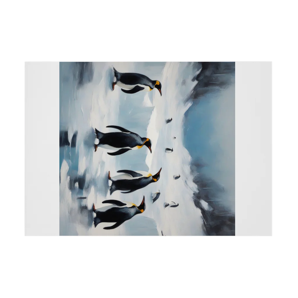 akipen76の共存を目指すペンギン Stickable Poster :horizontal position