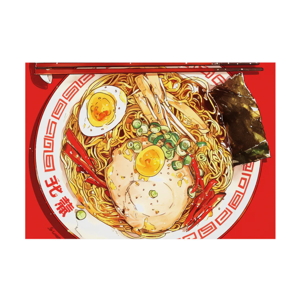 AQUAMETAVERSEのラーメン Marsa 106 Stickable Poster :horizontal position