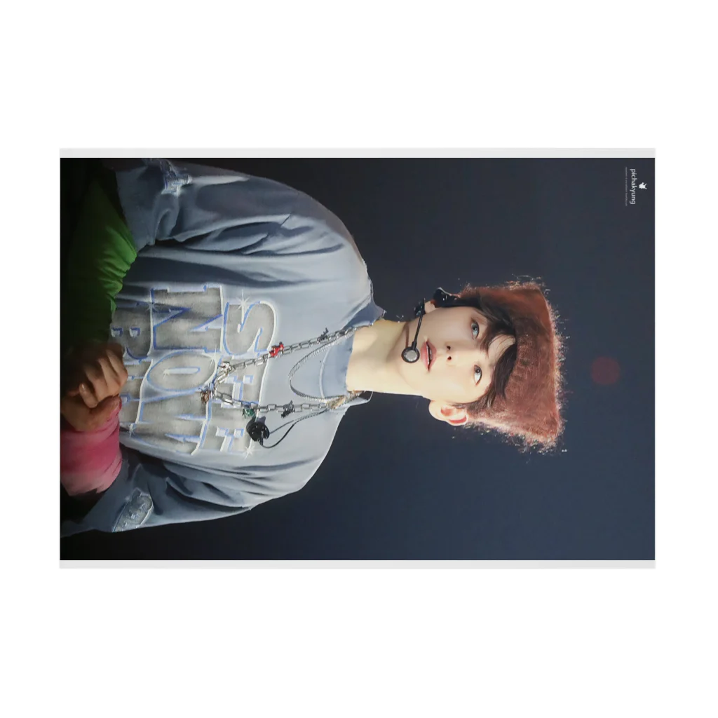 baekhyun-32のbaekhyunグッズ Stickable Poster :horizontal position