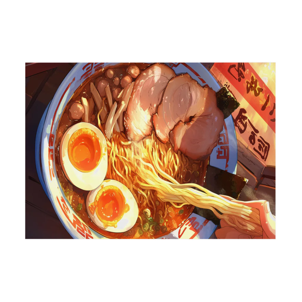 AQUAMETAVERSEのラーメン Marsa 106 Stickable Poster :horizontal position