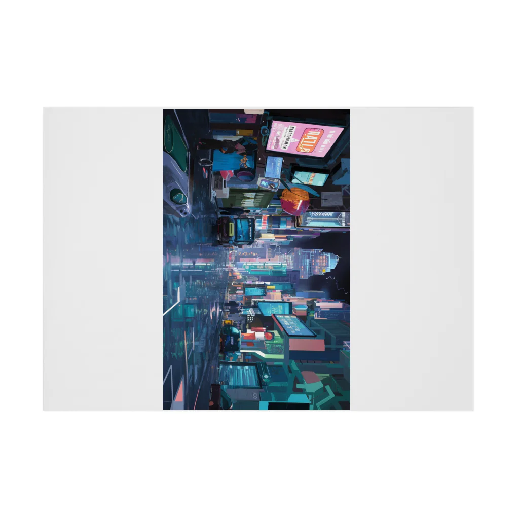 かてこの洋服販売所のcity is beautiful Stickable Poster :horizontal position