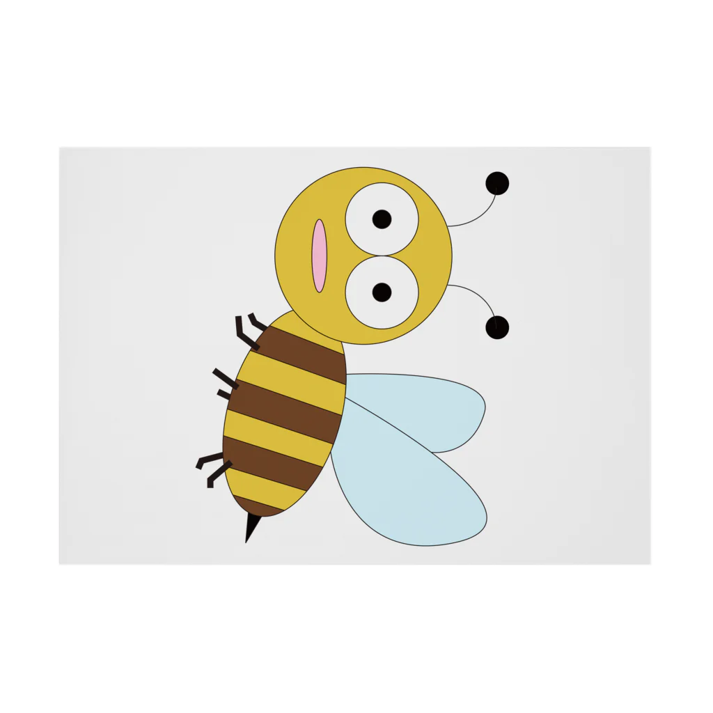 広川養蜂場の広川養蜂場のニホンミツバチ Stickable Poster :horizontal position