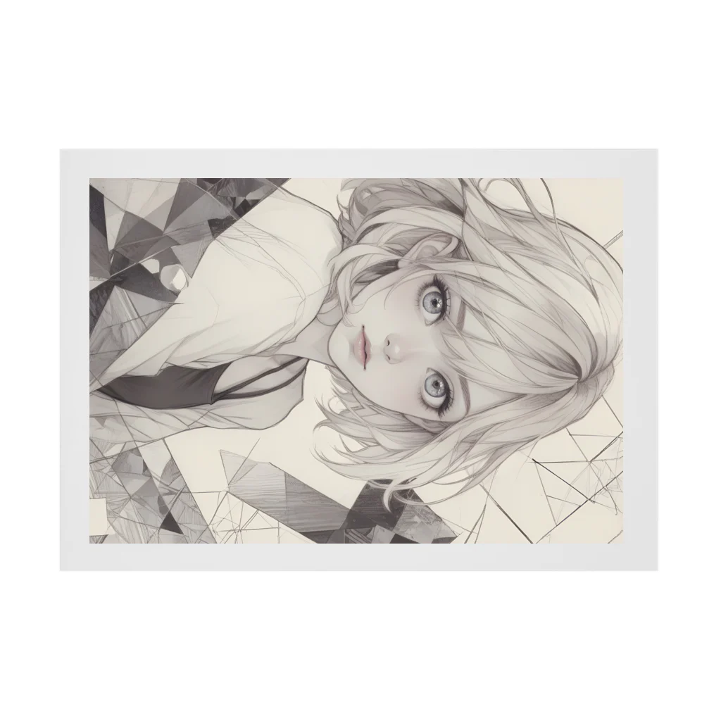 AI Fantasy Art ShopのCollapse③ Stickable Poster :horizontal position