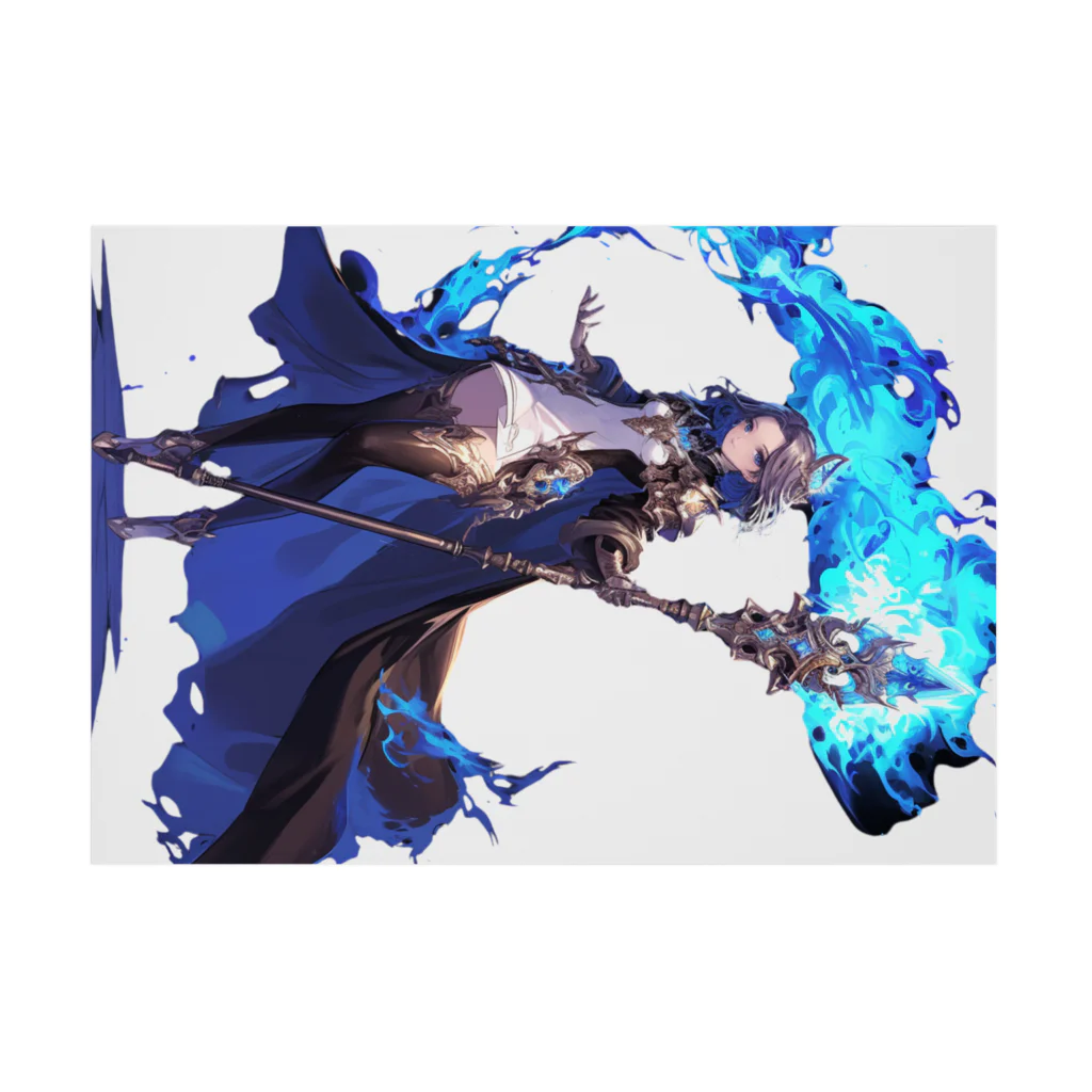 MistyStarkの青魔道士　－　blue mage　－ Stickable Poster :horizontal position