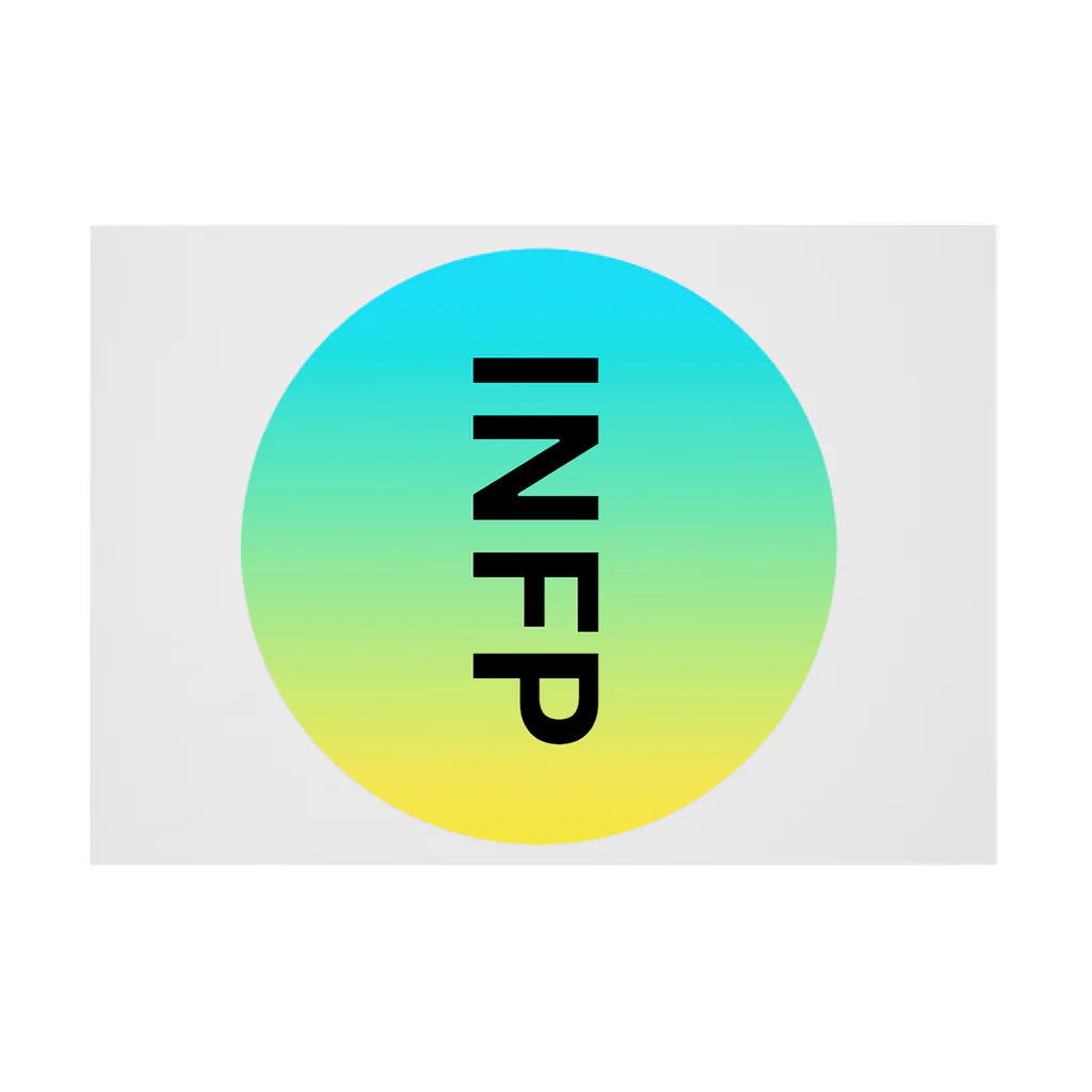 YumintjのINFP - 仲介者 Stickable Poster :horizontal position