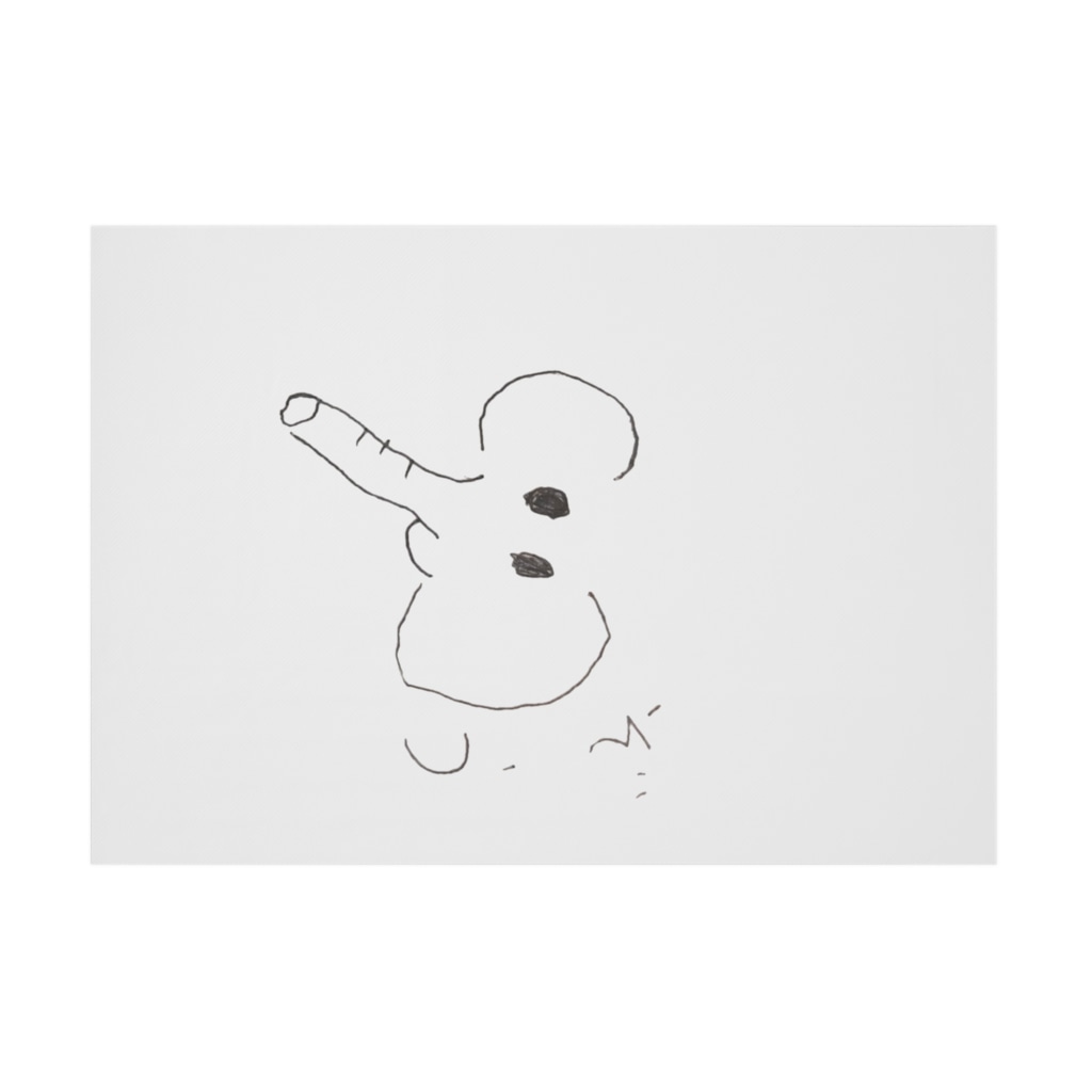 絵が下手なおれのぞうさん Kokimanの吸着ポスター通販 Suzuri スズリ