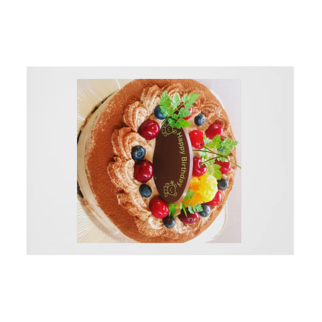 うさぎ堂のバースデーケーキ🎂 Stickable Poster :horizontal position