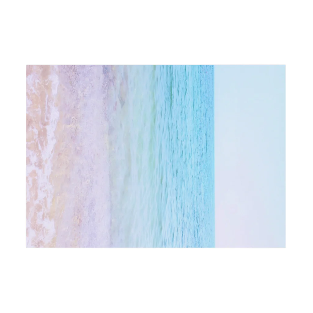 cocopalmのSky Sea Sand Stickable Poster :horizontal position