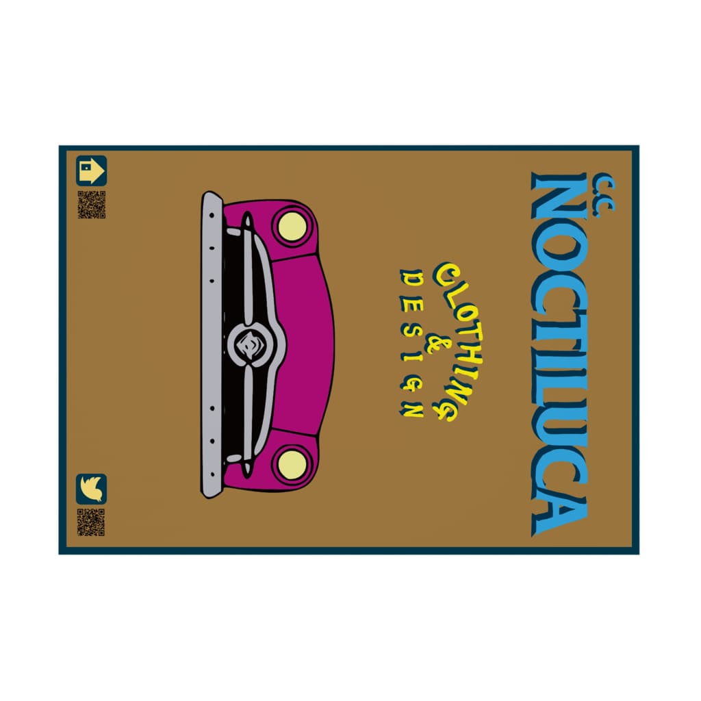 Car Club NOCTILUCAのPoster '49 Shoebox Stickable Poster :horizontal position