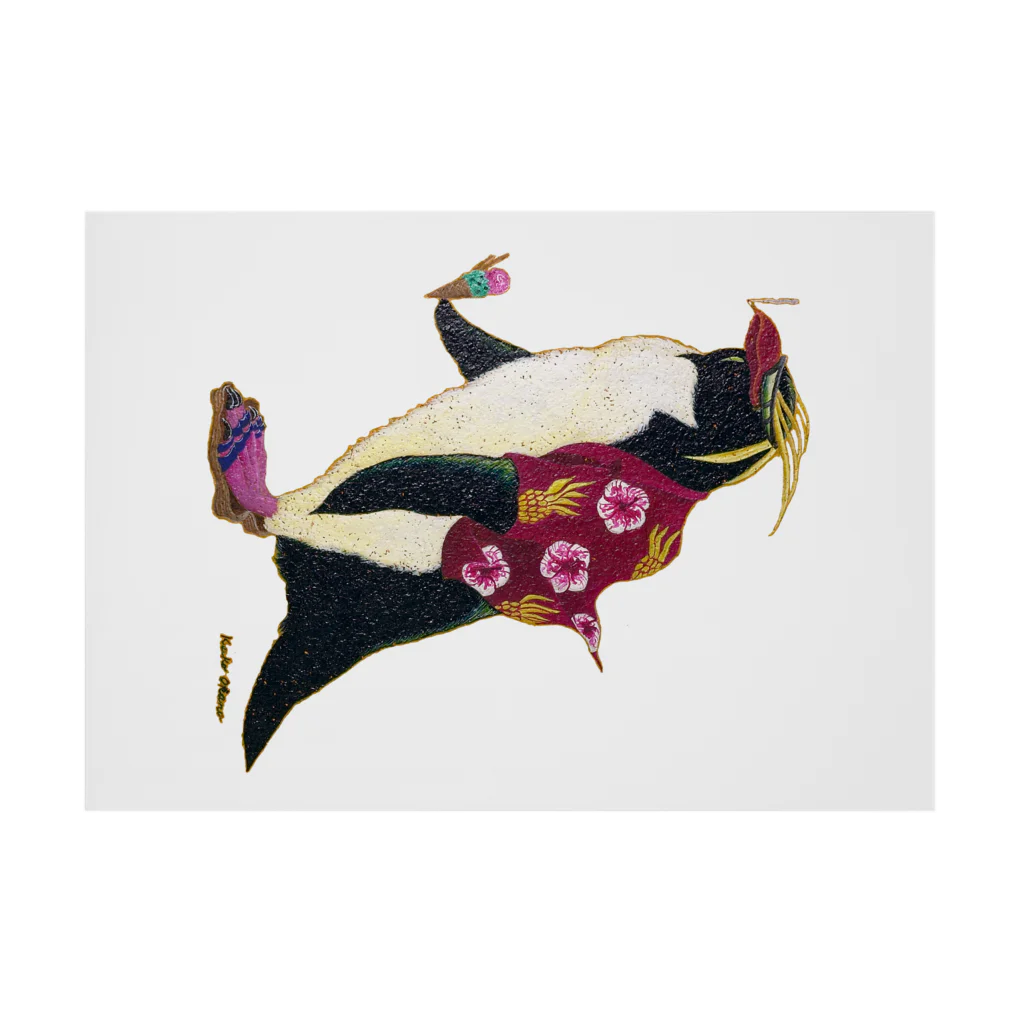 okanoxnekoのPENGUIN Stickable Poster :horizontal position