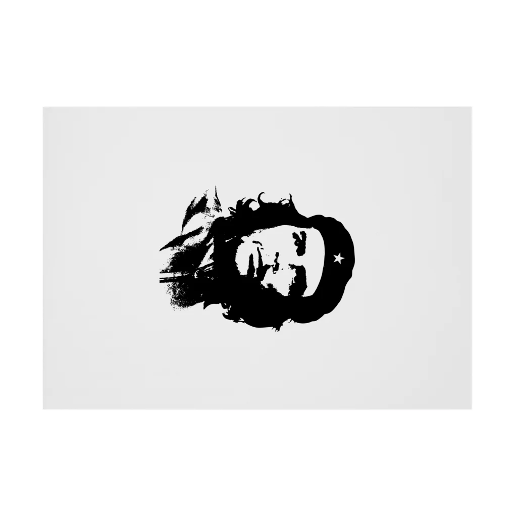 DRIPPEDのCHE GUEVARA-チェ・ゲバラ Stickable Poster :horizontal position