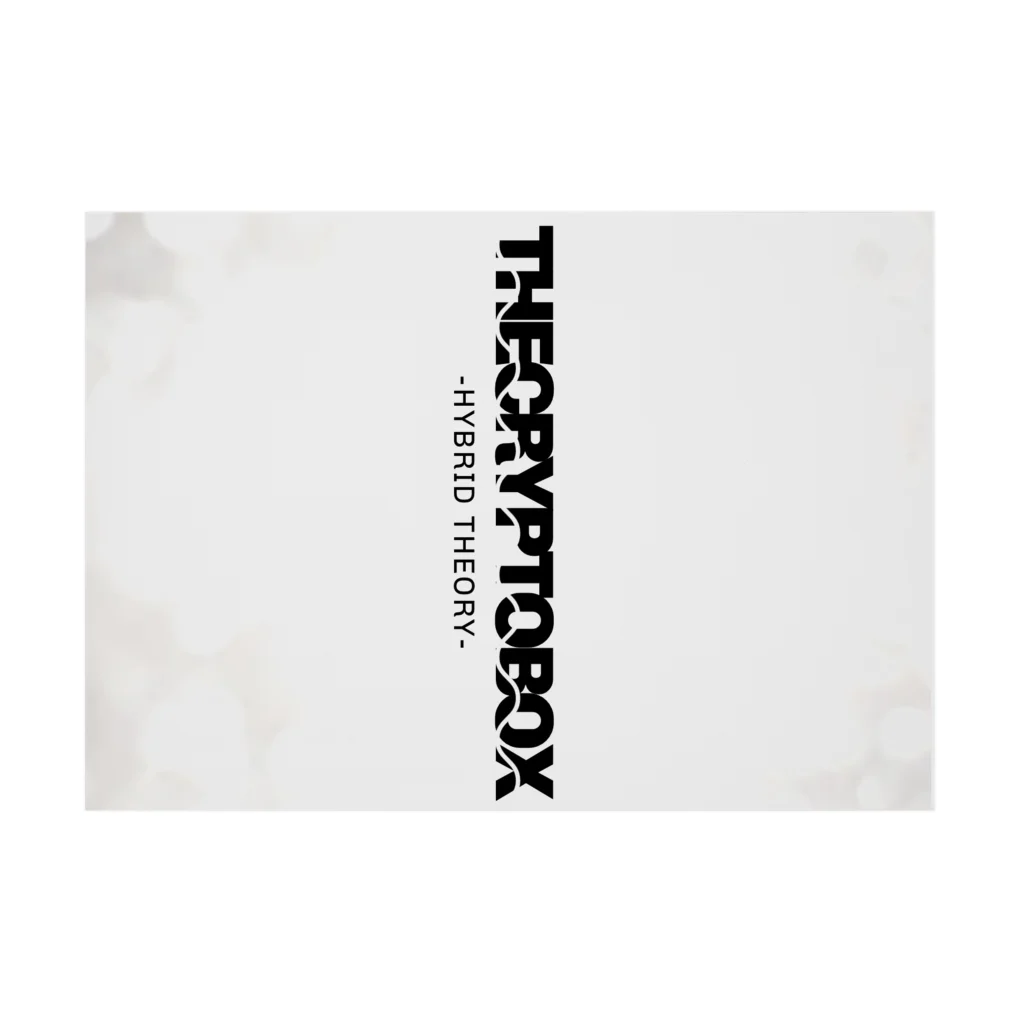 THECRYPTOBOXのポスター Stickable Poster :horizontal position