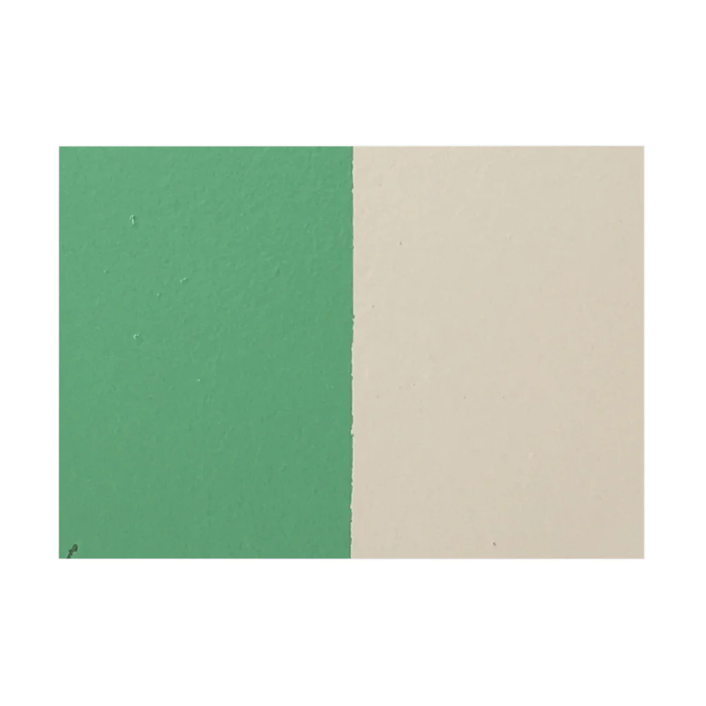 リューカデンドロンのクリーム&グリーン Stickable Poster :horizontal position