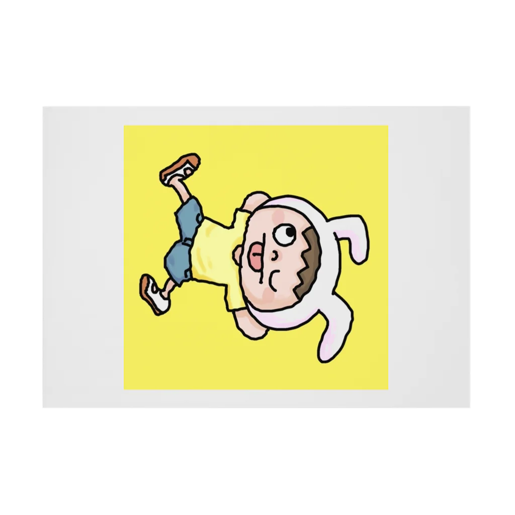 はんど部 by マイのうさぐるみくん Stickable Poster :horizontal position