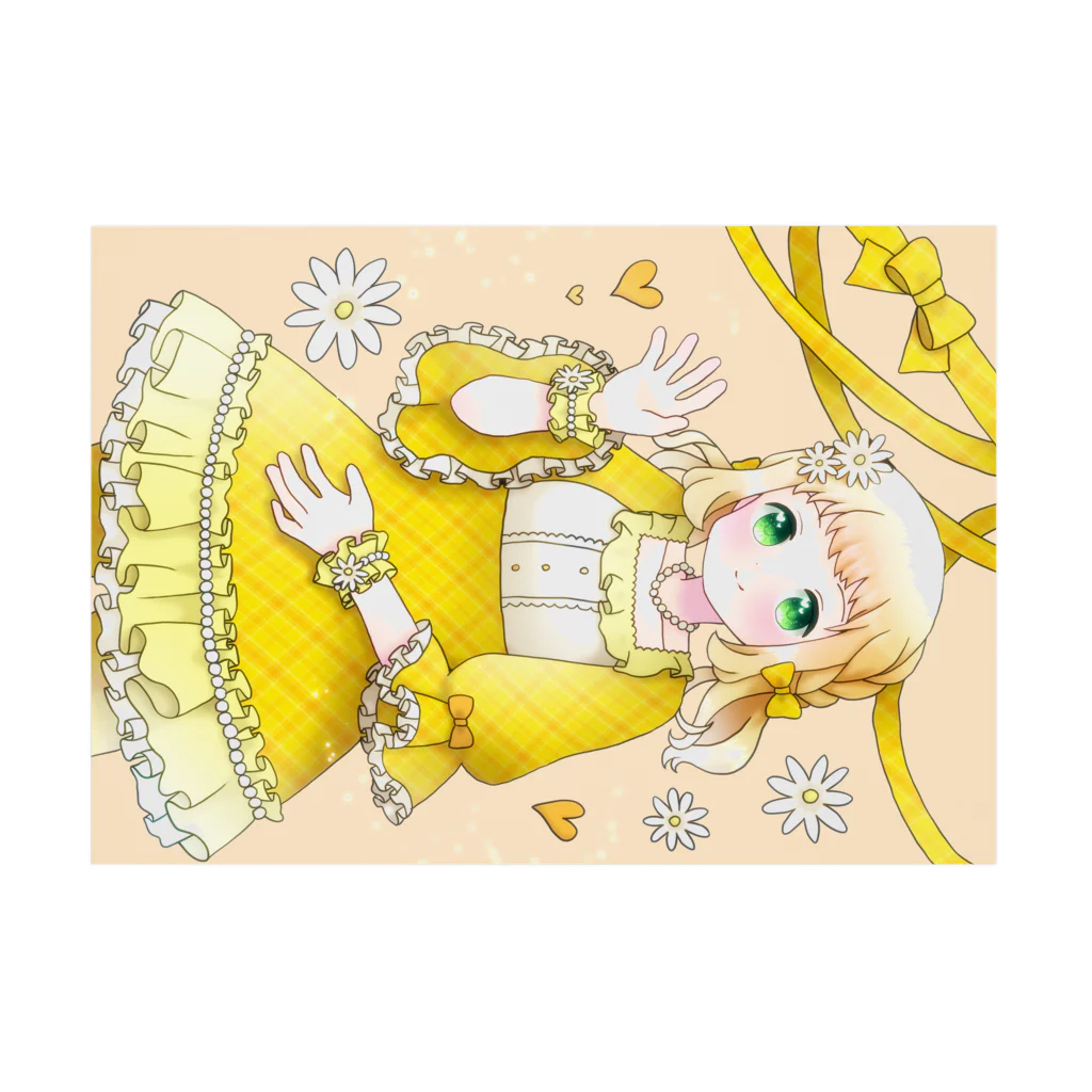 かわいいもののおみせ　いそぎんちゃくの🌼 Stickable Poster :horizontal position