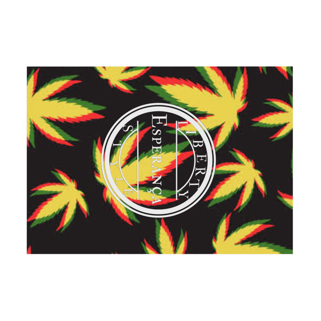 ganja manのChill Stickable Poster :horizontal position