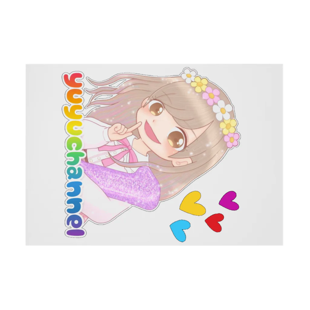 ゆゆちゃんねるのゆゆちゃんねる Stickable Poster :horizontal position